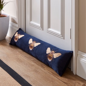 Bees Draught Excluder Navy Bees Draught Excluder Navy