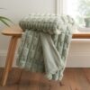 Bianca So Soft Carved Faux Fur Throw 150cm x 200cm