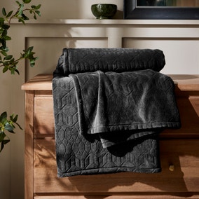 Billie Geometric Fleece Throw