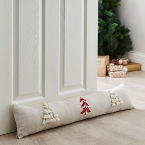 Catherine Lansfield Tufted Christmas Tree Draught Excluder Catherine Lansfield Tufted Christmas Tree Draught Excluder