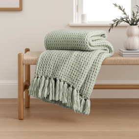 Chunky Waffle Throw Chunky Waffle Throw