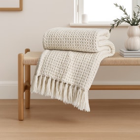 Chunky Waffle Throw Chunky Waffle Throw