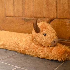 Country Living Highland Cow Draught Excluder Country Living Highland Cow Draught Excluder
