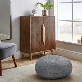 Crushed Velvet Floor Cushion Crushed Velvet Floor Cushion