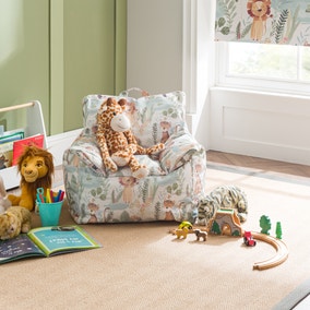 Jungle Friends Kids Beanbag Chair Jungle Friends Kids Beanbag Chair