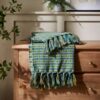 Mini Plaid Woven Throw, 130cm x 170cm