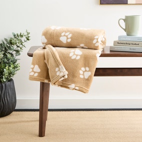 Paw Print Throw 130cm x 170cm Paw Print Throw 130cm x 170cm