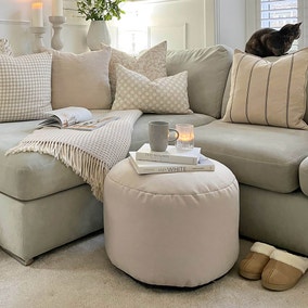 rucomfy Barley Bean Bag Pouffe