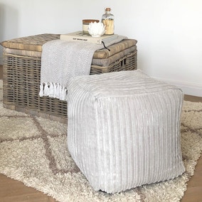 rucomfy Jumbo Cord Cube Beanbag