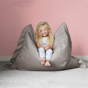 rucomfy Junior Squarbie Velvet Bean Bag
