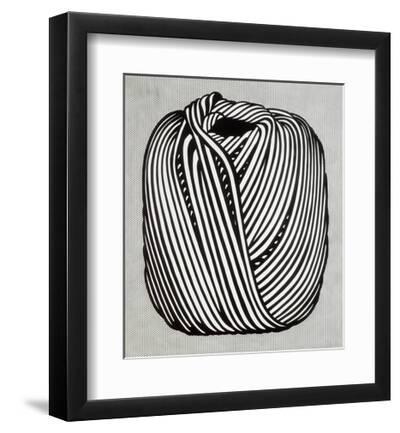 Ball of Twine, 1963 - Black Framed Art Print Wall Art, 11x14