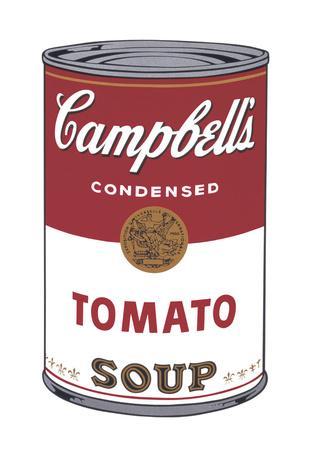 Campbell's Soup I: Tomato, 1968 - Wall Art Print, 18x26 Campbell's Soup I: Tomato, 1968 - Wall Art Print, 18x26