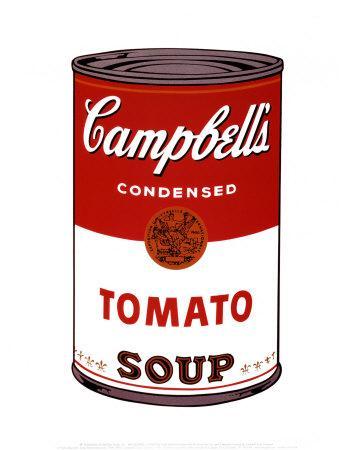 Campbell's Soup I: Tomato, c.1968 - Wall Art Print, 11x14 Campbell's Soup I: Tomato, c.1968 - Wall Art Print, 11x14
