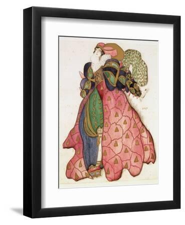 Costume Design for the Ballet 'La Legende de Joseph', 1914 - Black Framed Art Print Wall Art, 9x12 Costume Design for the Ballet 'La Legende de Joseph', 1914 - Black Framed Art Print Wall Art, 9x12
