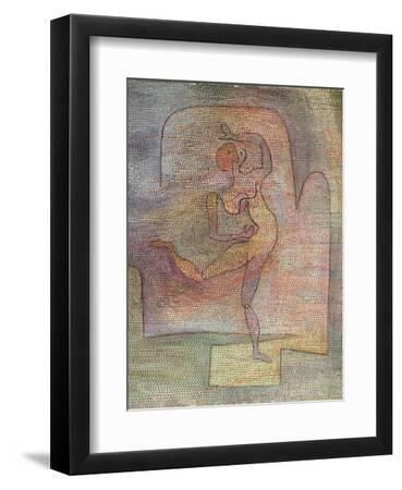 Dancer, 1932 - Black Framed Art Print Wall Art, 9x12