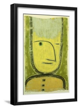 Der Gelb-Grune - Black Framed Art Print Wall Art, 12x18