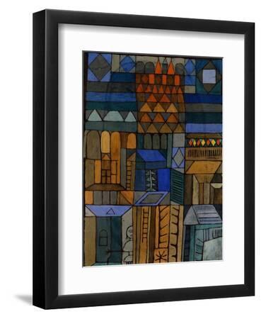 Early Chill (Beginnende Kühle). 1937 - Black Framed Art Print Wall Art, 9x12