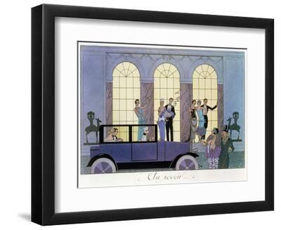 Farewell, Engraved by Henri Reidel, 1920 (Litho) - Black Framed Art Print Wall Art, 12x9 Farewell, Engraved by Henri Reidel, 1920 (Litho) - Black Framed Art Print Wall Art, 12x9