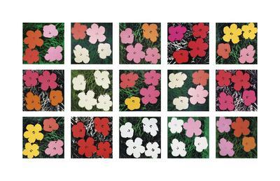 Flowers (various), 1964 - 1970 - Giclee Print, 34x22 Flowers (various), 1964 - 1970 - Giclee Print, 34x22