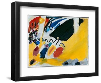 Impression No. 3 (Concert) 1911 (Oil on Canvas) - Black Framed Art Print Wall Art, 12x9 Impression No. 3 (Concert) 1911 (Oil on Canvas) - Black Framed Art Print Wall Art, 12x9