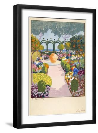 La Jarre, Pub. Paris 1919 - Black Framed Art Print Wall Art, 12x18 La Jarre, Pub. Paris 1919 - Black Framed Art Print Wall Art, 12x18