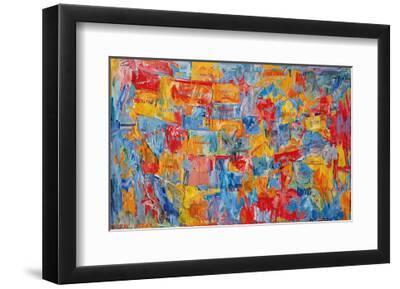 Map - Black Framed Art Print Wall Art, 14x11 Map - Black Framed Art Print Wall Art, 14x11