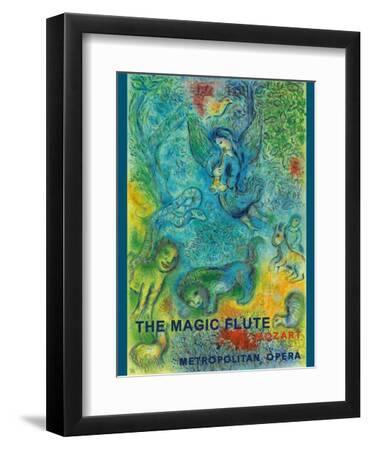 Mozart’s The Magic Flute - Metropolitan Opera - Vintage Opera Poster 1966 - Black Framed Art Print Wall Art, 9x12 Mozart’s The Magic Flute - Metropolitan Opera - Vintage Opera Poster 1966 - Black Framed Art Print Wall Art, 9x12
