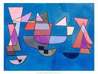 Sailing Boats, 1927 - Wall Art Print, 16x12