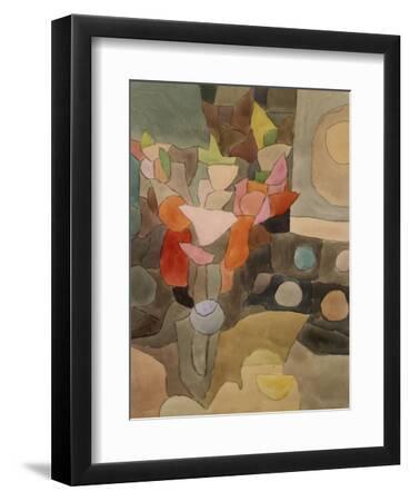 Still Life with Gladioli; Gladiolen Still Leben - Black Framed Art Print Wall Art, 9x12 Still Life with Gladioli; Gladiolen Still Leben - Black Framed Art Print Wall Art, 9x12