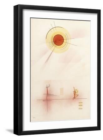 Sunshine, 1929 - Black Framed Art Print Wall Art, 12x18 Sunshine, 1929 - Black Framed Art Print Wall Art, 12x18