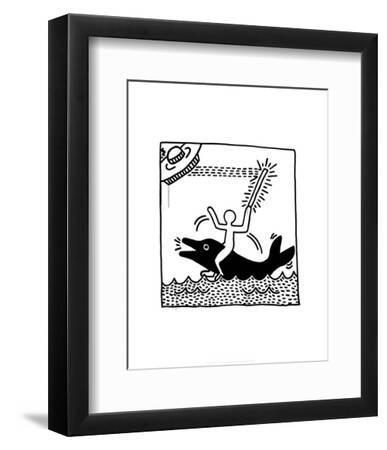 Untitled, 1982 - Black Framed Art Print Wall Art, 8x10 Untitled, 1982 - Black Framed Art Print Wall Art, 8x10